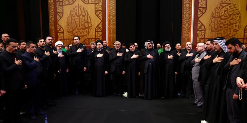 الليلة الأولى من العزاء العاشورائي المركزي بمكتب سماحة السيد الحكيم