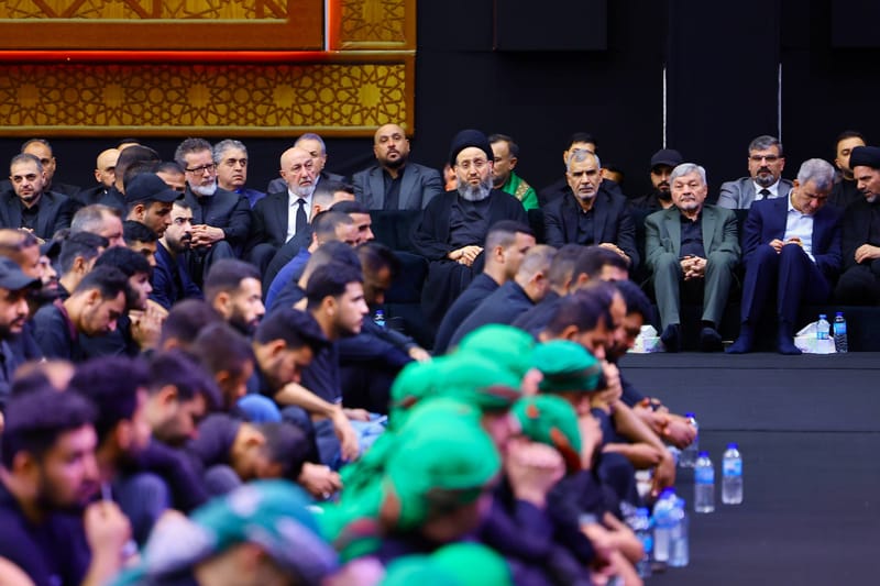 الليلة السابعة من العزاء العاشورائي المركزي بمكتب سماحة السيد الحكيم