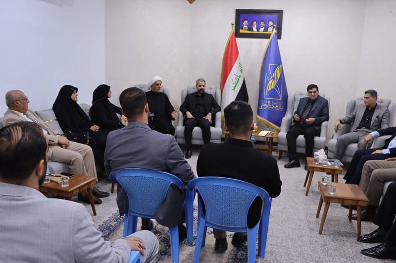 الأمين التنفيذي الأستاذ زيدون النبهاني يجري جولة في محافظة البصرة ويعقد اجتماعات مع قياداتها ومكاتبها التنظيمية