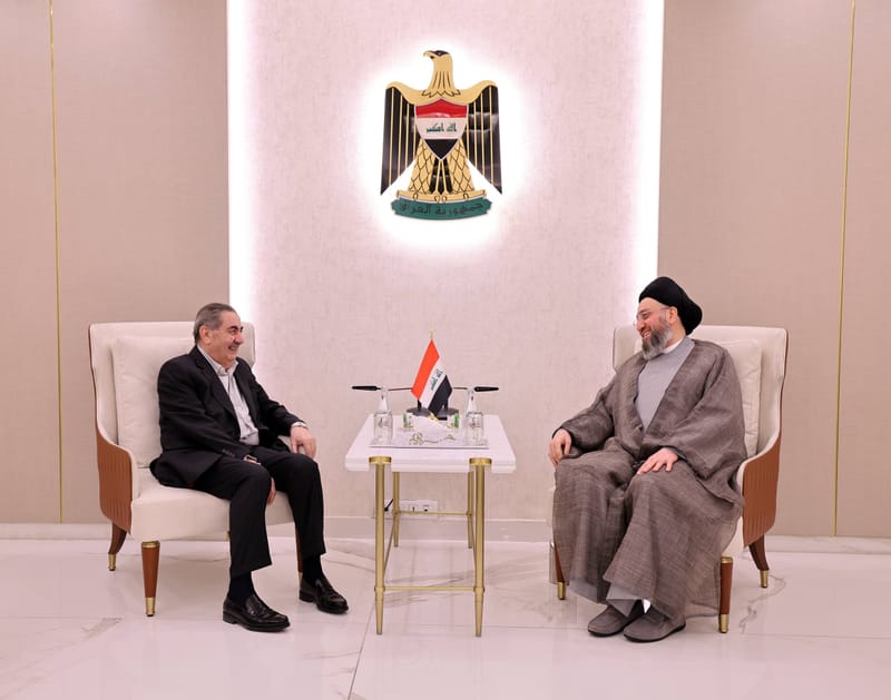 سماحة السيد الحكيم يستقبل وفد الحزب الديمقراطي الكردستاني