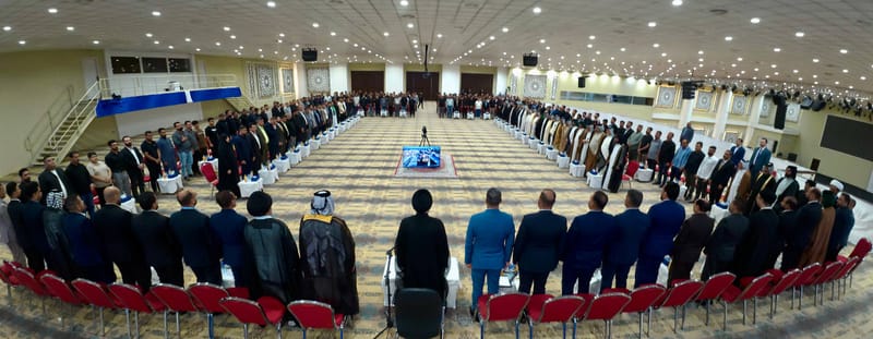 سماحة السيد الحكيم يلتقي جمعا من القيادات التنظيمية في ميسان