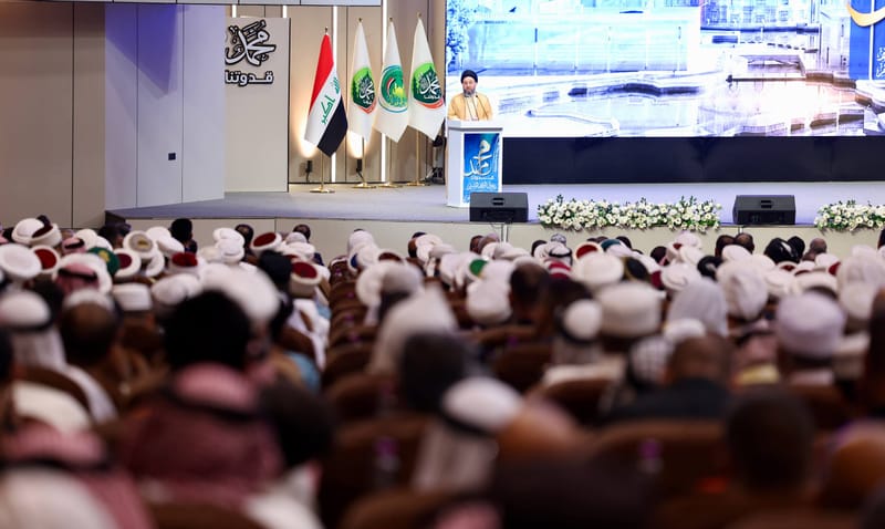 نص كلمة سماحة السيد الحكيم في الحفل المركزي بذكرى المولد النبوي الشريف