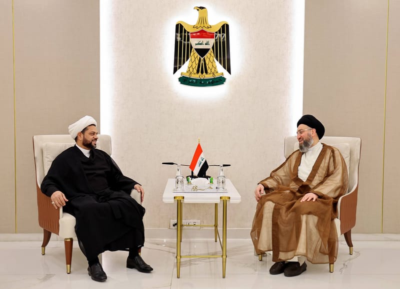 سماحة السيد الحكيم يستقبل وفد المكتب السياسي والتنفيذي لحركة النجباء