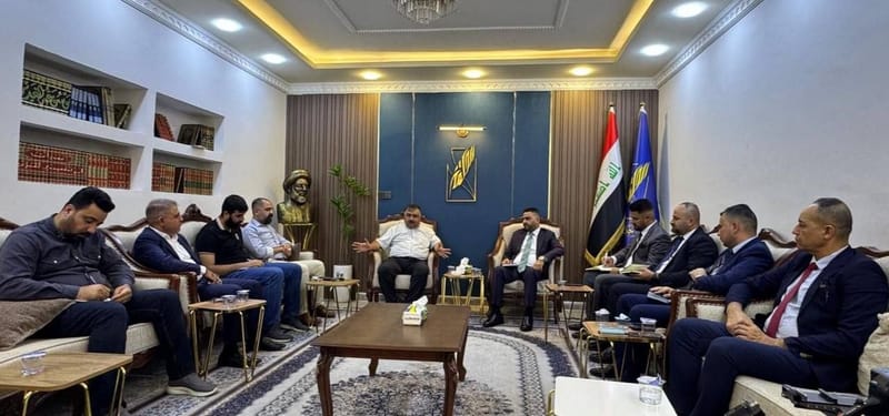 مسؤول تنظيمات الشمال والغرب الأستاذ وائل الأسدي يترأس اجتماع أمانة كركوك لمناقشة جملة من الملفات التنظيمية والسياسية