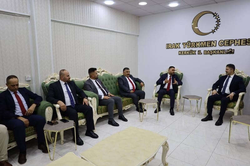 برئاسة مسؤول الشمال والغرب.. وفد تياري يزور الجبهة التركمانية في كركوك