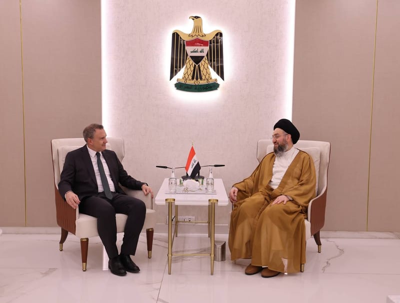 سماحة السيد الحكيم يستقبل السفير التركي لدى العراق