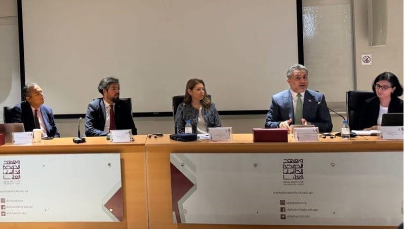 رئيس الجهاز التنفيذي لهيأة الإعلام يشارك في المنتدى العربي للتحول الرقمي والذكاء الاصطناعي في الدوحة