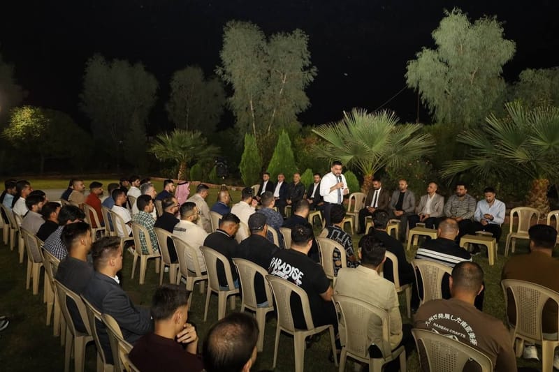 مسؤول تنظيمات الشمال والغرب يلتقي مسؤولي المكاتب التنظيمية في كركوك