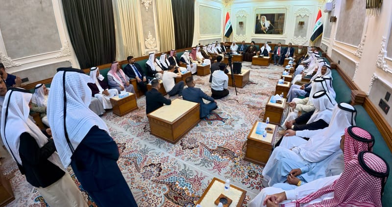 سماحة السيد الحكيم يلتقي شيوخ ووجهاء قبيلة العبيد في كركوك