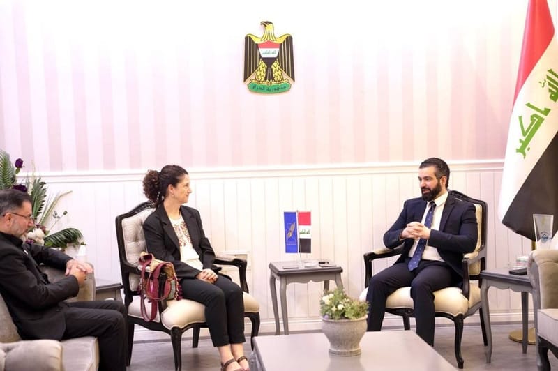 رئيس مكتب العلاقات الوطنية يستقبل رئيسة بعثة أطباء بلا حدود ويبحث دعم القطاع الصحي في العراق