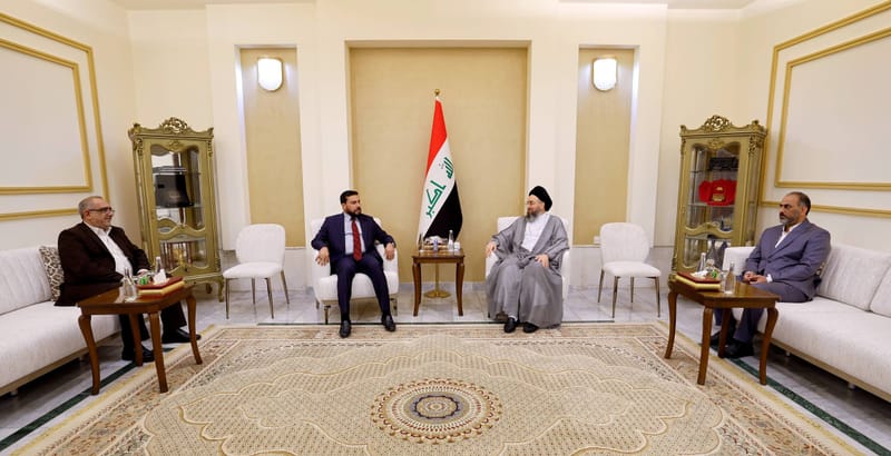 سماحة السيد الحكيم يدعو إلى تسريع إنجاز المشاريع والاهتمام بالأقضية والنواحي في ميسان