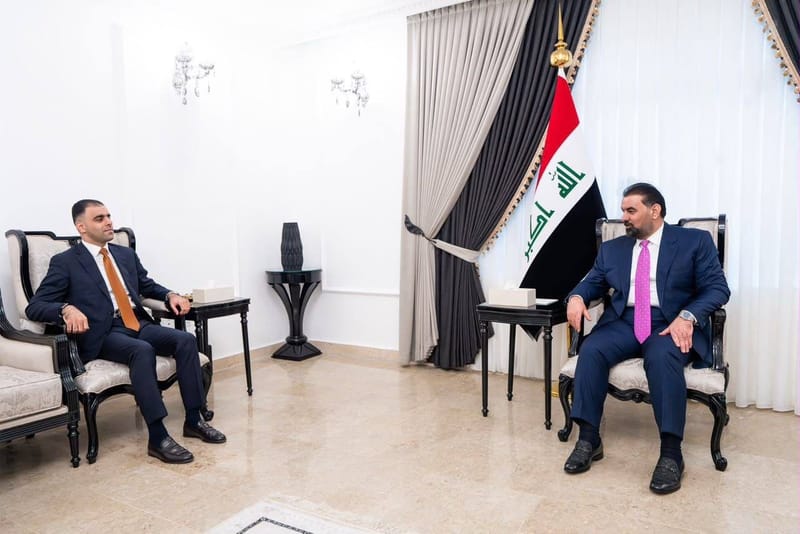 رئيس مجلس النواب يستقبل وزير الشباب والرياضة الدكتور صفاء الكناني