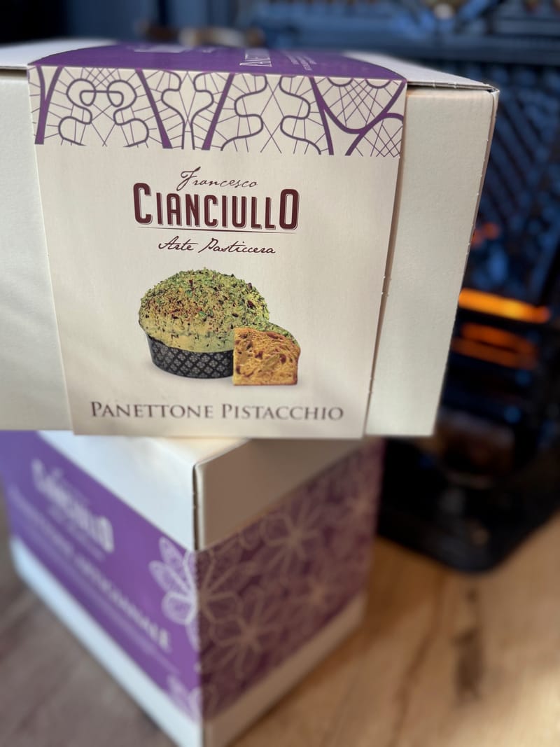 Les Pannetones sont arrivés.