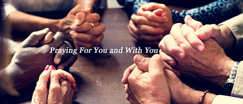 Need prayer?   We'll pray for you