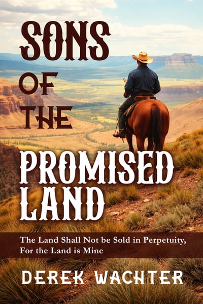 Author Derek Wachter's 8th book titled Sons of the Promised Land is now available on Amazon!