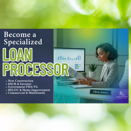 Mortgage Processor Specialist Training