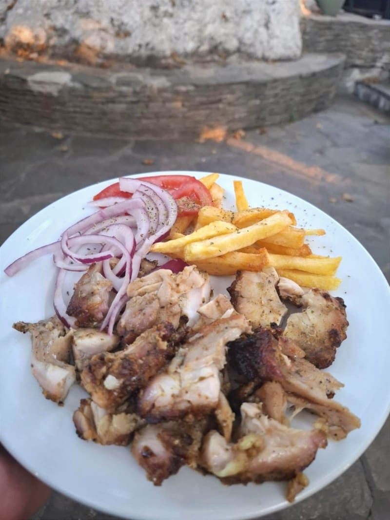 Κοντοσούβλι (Κοτόπουλο)