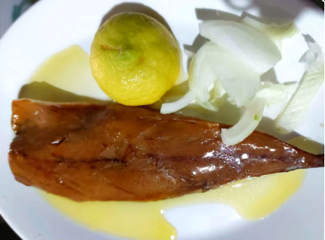 Pickled mackerel