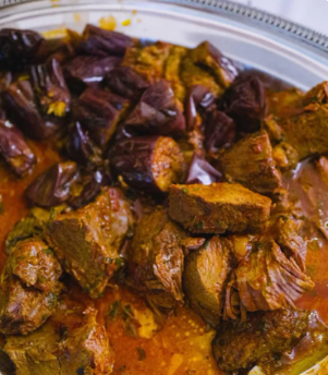 Veal with Eggplants