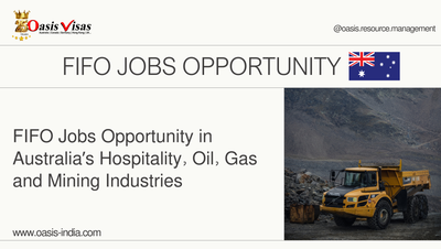 FIFO Jobs Opportunity in Australia’s Hospitality, Oil, Gas and Mining Industries