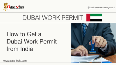 How to Get a Dubai Work Permit from India