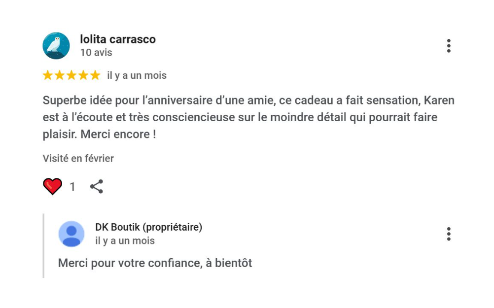 Avis de Lolita ⭐⭐⭐⭐⭐