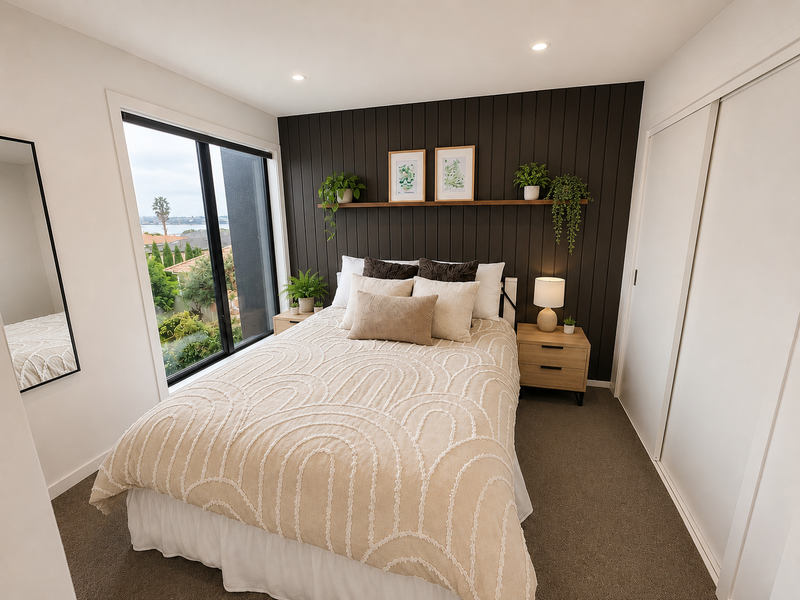 Semi-Furnished 2 bed 2 bath ensuite with parking
