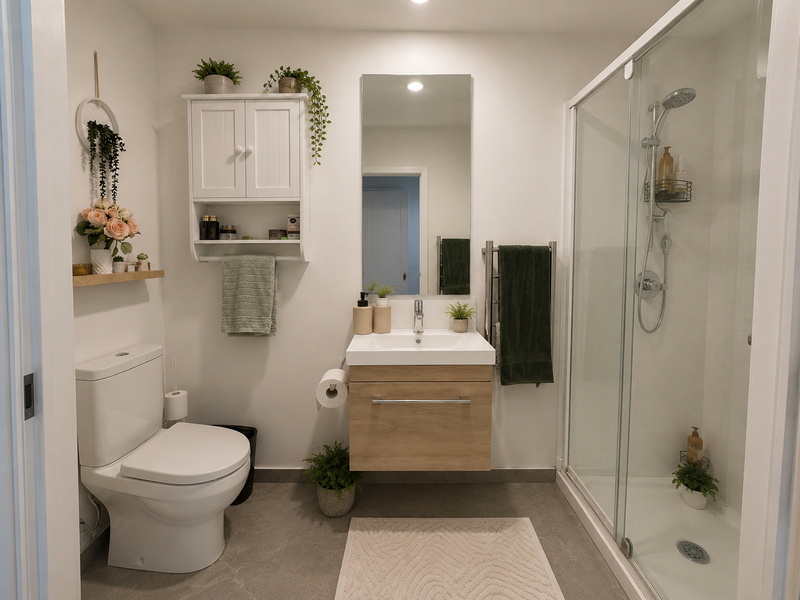 Semi-Furnished 2 bed 2 bath ensuite with parking