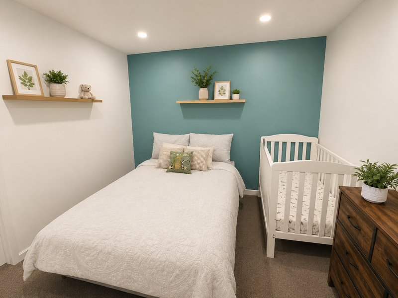 Semi-Furnished 2 bed 2 bath ensuite with parking