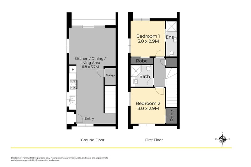 Semi-Furnished 2 bed 2 bath ensuite with parking
