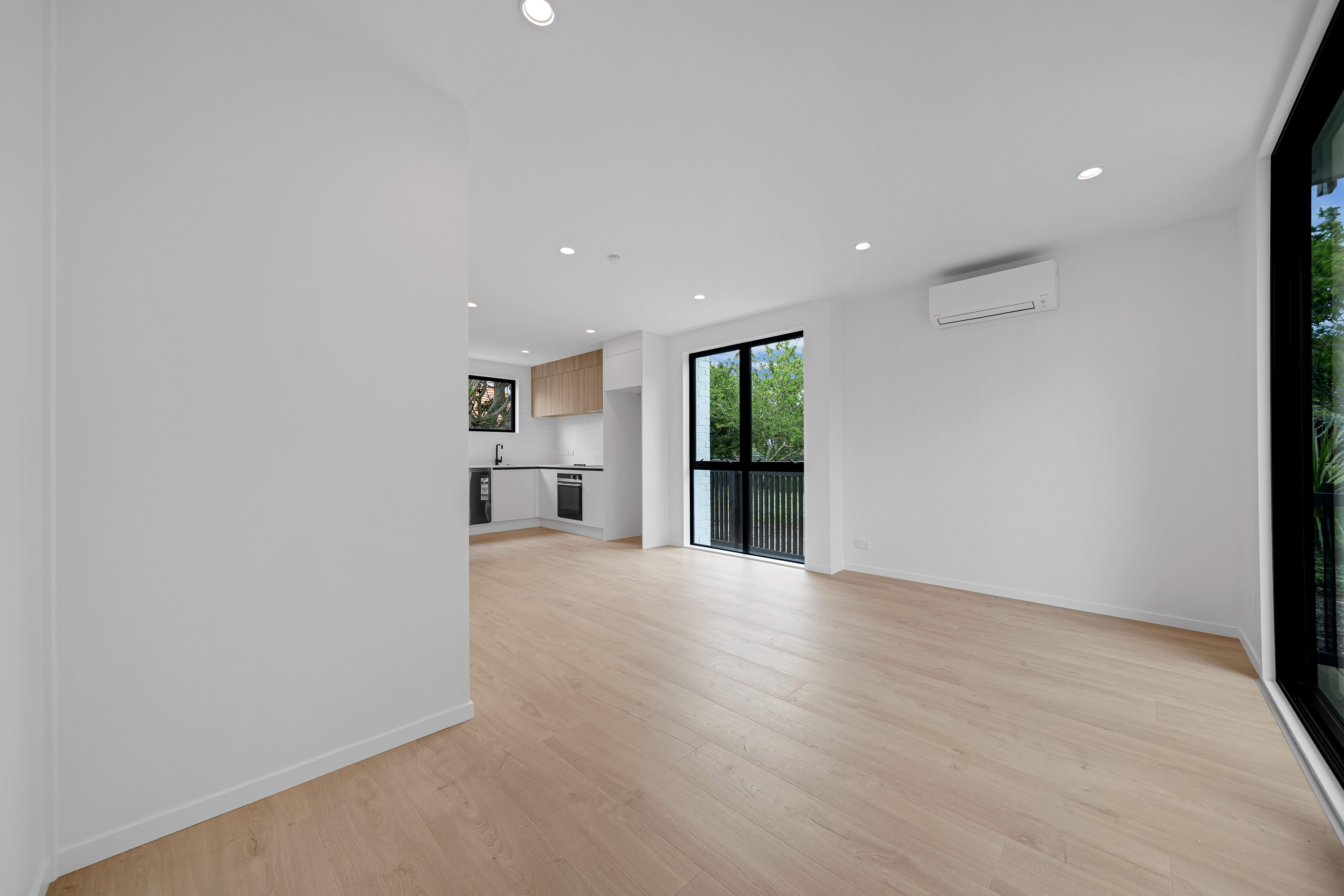 Brand New 2 bed 2 bath end unit + parking