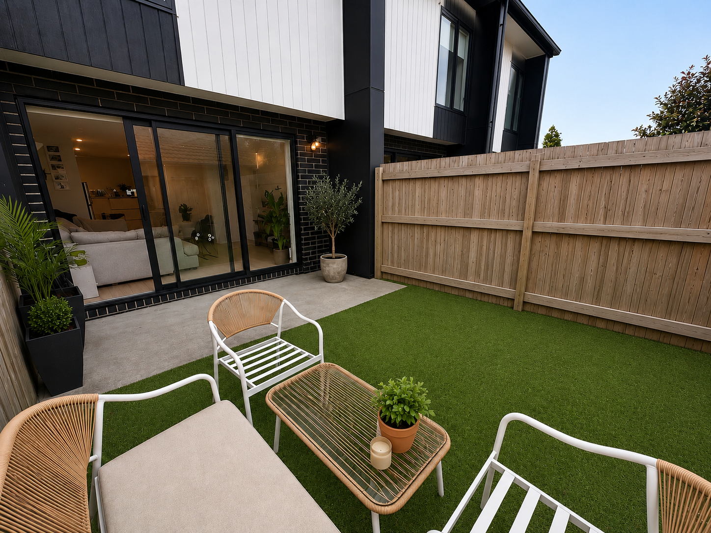 Semi-Furnished 2 bed 2 bath ensuite with parking