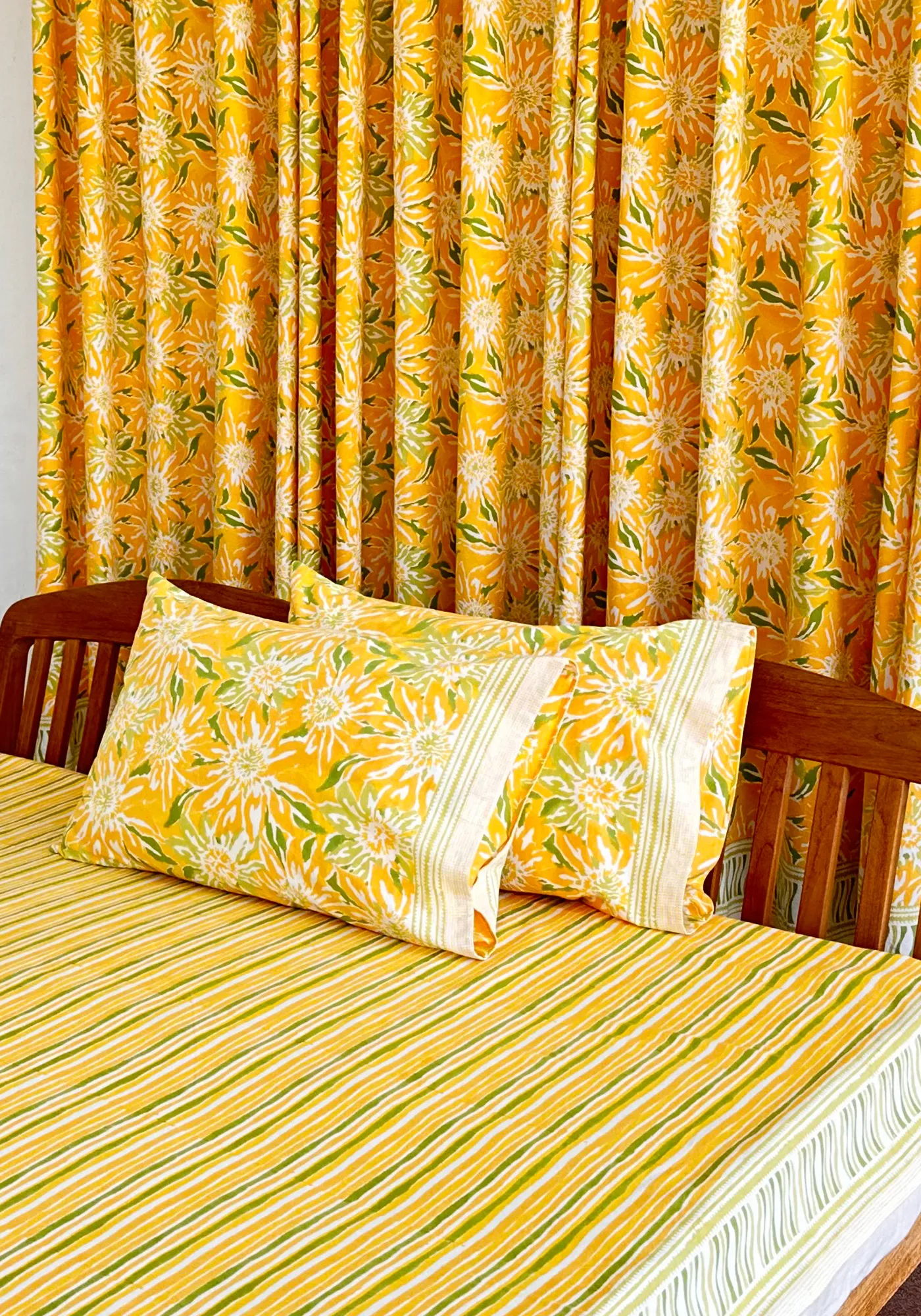 Hand block printed bedsheets online