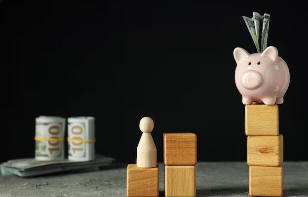 Saving money vs building additional income streams illustration