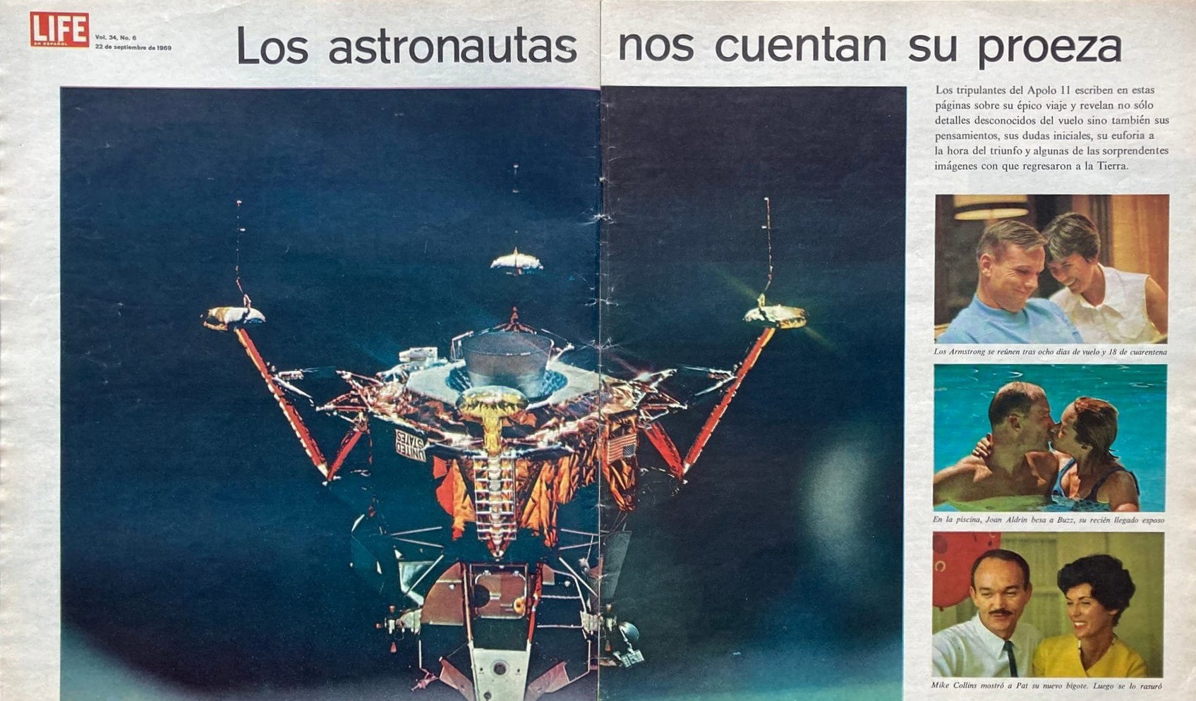 El relato de los astronautas | LIFE - 22/9/1969
