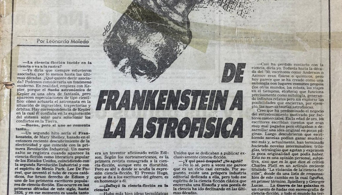 Ciencia Ficción | Clarín 28/1/1992