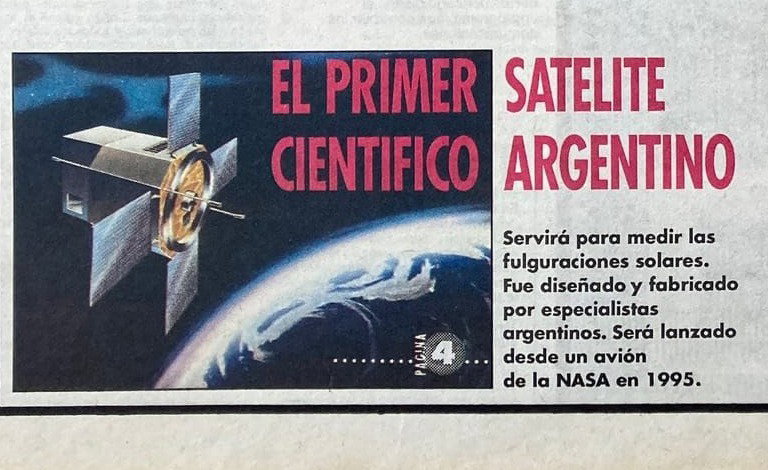 Satélite SAC-B | Clarín 26/10/1993