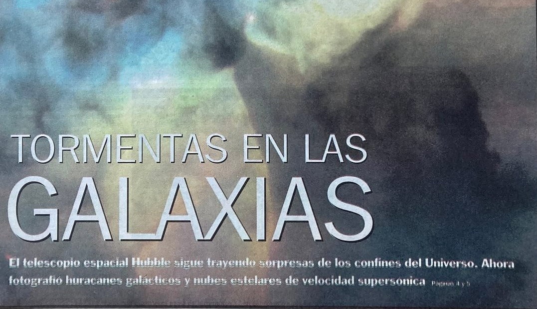 Galaxias | Clarín 25/3/1997