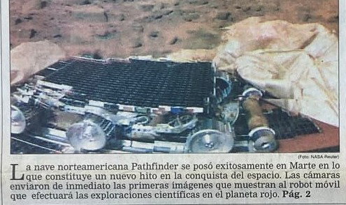 Misión Pathfinder | La Nación 5/7/1997