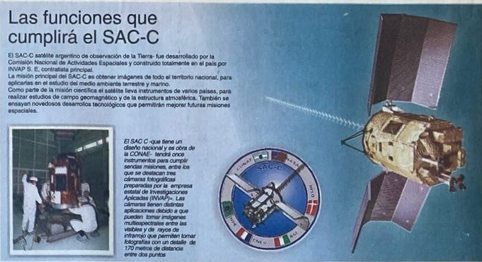 Lanzamiento SAC-C | El Día 21/11/2000