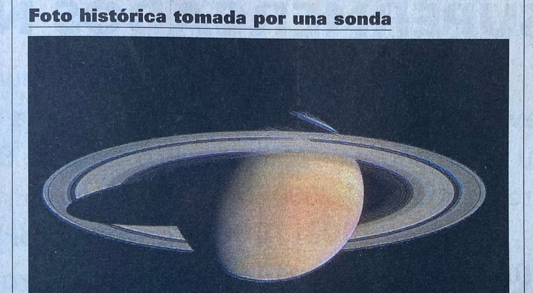 Sonda Cassini | La Nación 29/2/2004