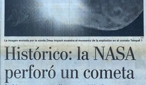 Deep Impact | La Nación 5/7/2005