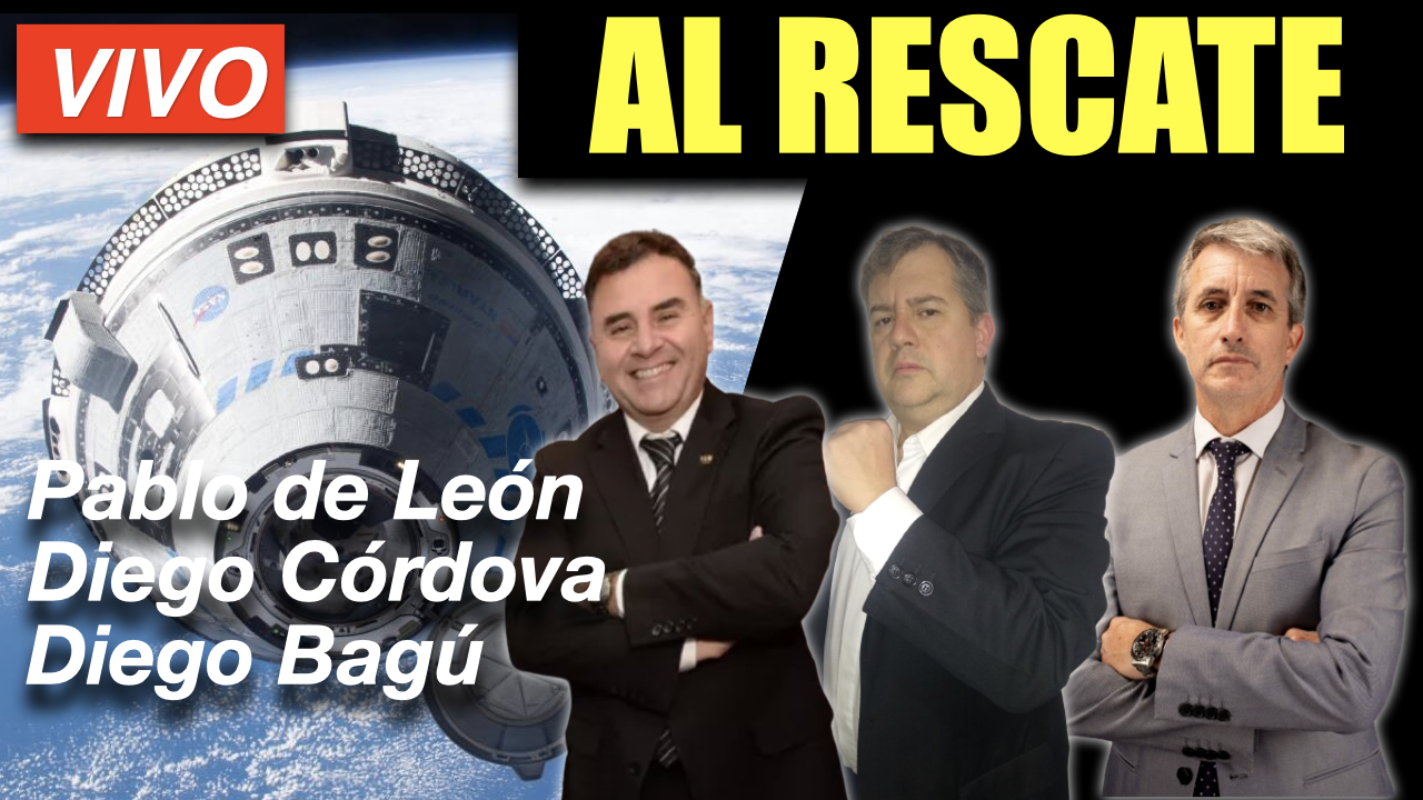 Al RESCATE de STARLINER | En VIVO | Pablo de León - Diego Córdova - Diego Bagú - (2024 ago 9)