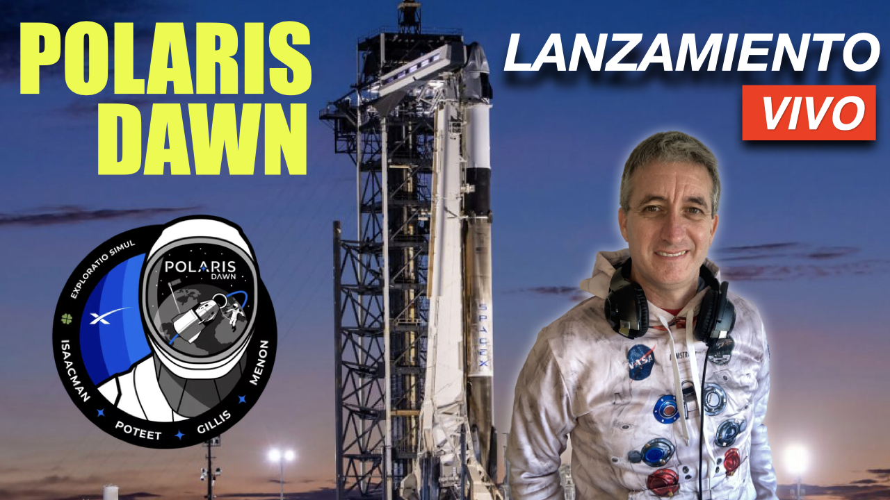 POLARIS DAWN | El Lanzamiento | En VIVO y en ESPAÑOL - (2024 sep 10)