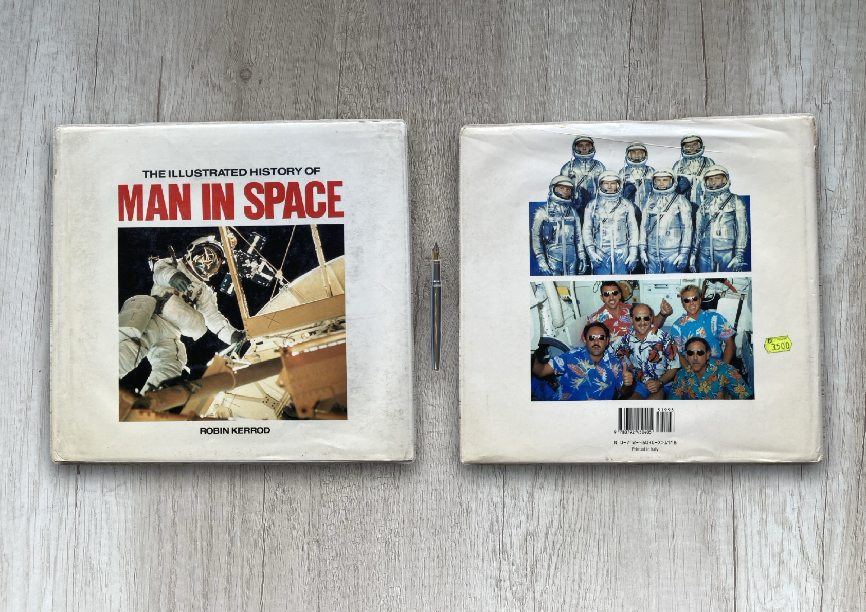 The ilustrated history of Man in Space