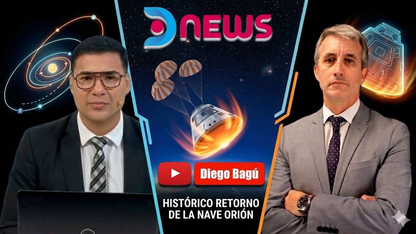 ARTEMIS II: El REGRESO | Entrevista para la cadena de noticias DNews - (2026 abr 10)