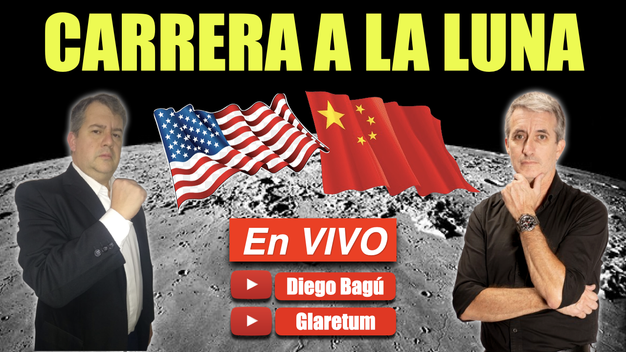 CARRERA a la LUNA ¿China o USA? | En VIVO | Diego Bagú - Diego Córdova - (2025 feb 14)