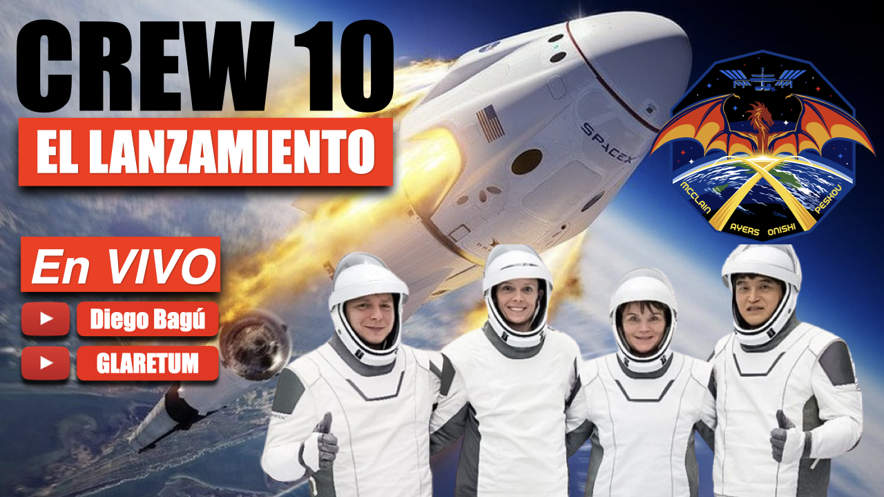 [CANCELADO] CREW-10 | EL LANZAMIENTO | En VIVO y en ESPAÑOL - (2025 mar 12)