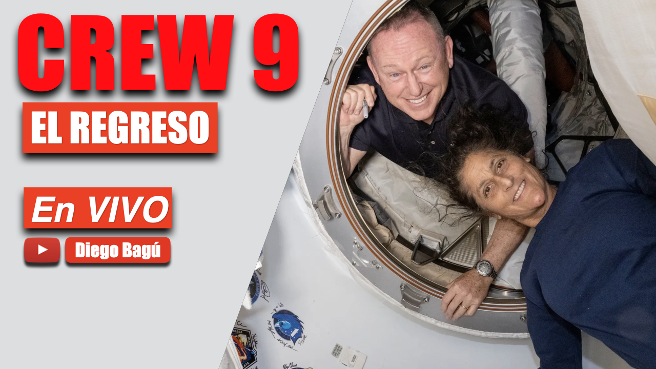 REGRESO de los ASTRONAUTAS de STARLINER | CREW 9 | En VIVO y en ESPAÑOL - (2025 mar 18)