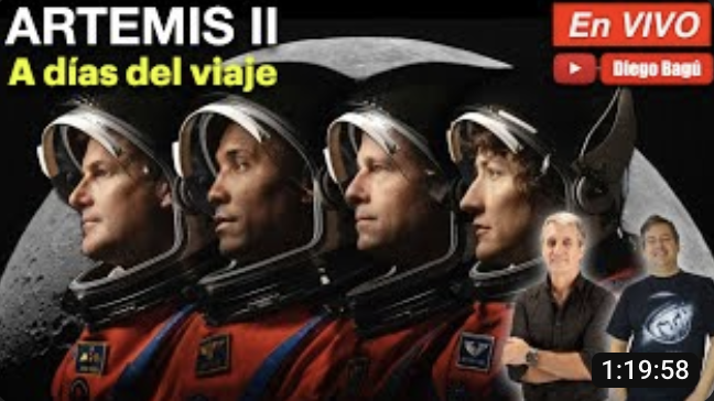 ARTEMIS II - A pocos días del LANZAMIENTO | En VIVO - (2026 ene 30)